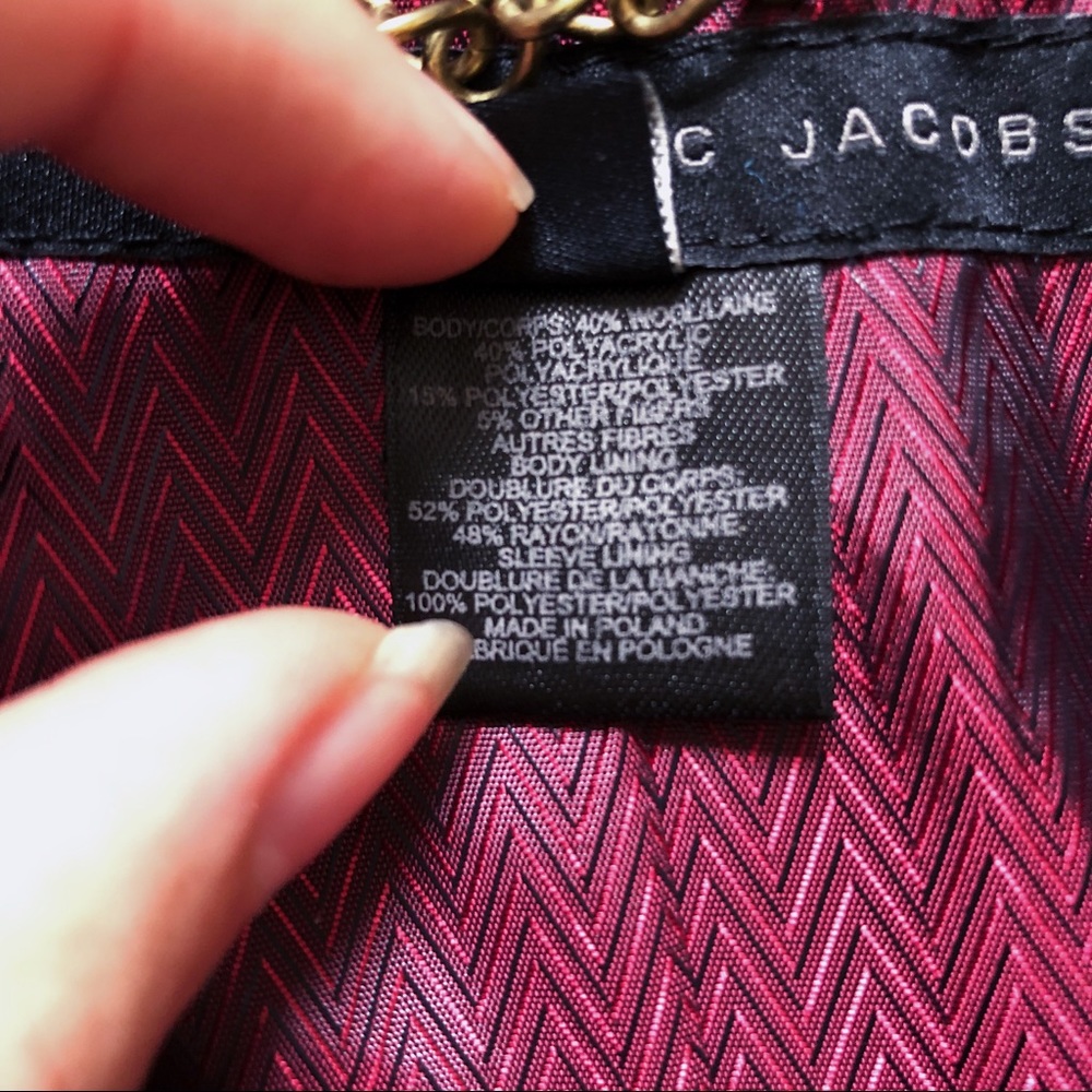 SOLD Marc by Marc Jacobs • blue wool jacket - Picture 4 of 7